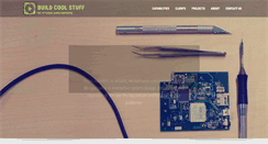 Desktop Screenshot of buildcoolstuff.com
